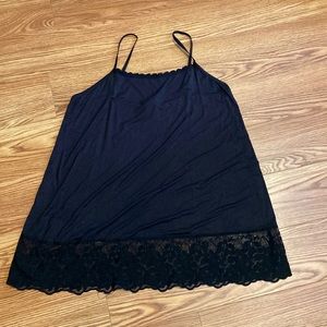 Womens tank extender